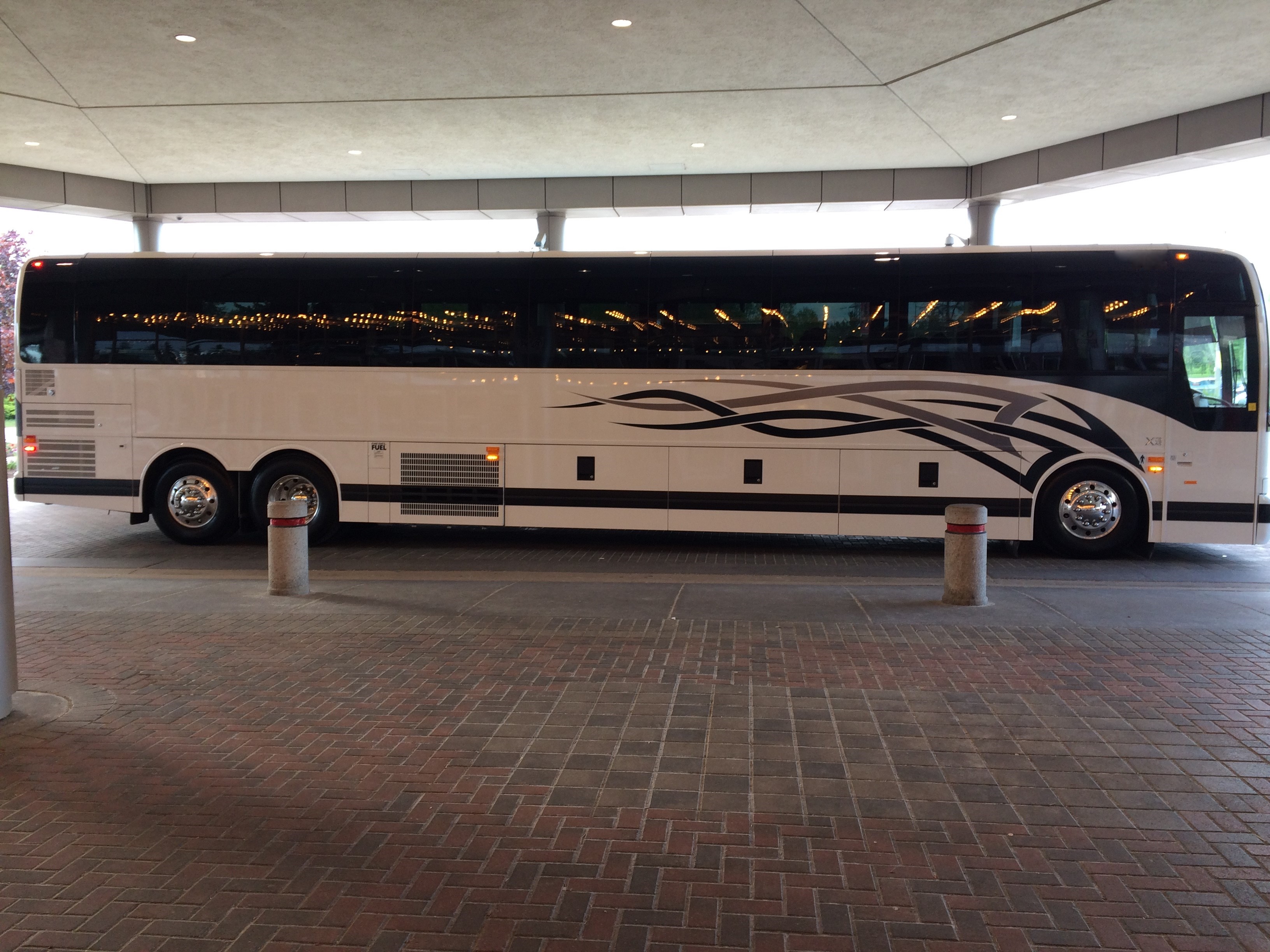 White Motor Coach bus